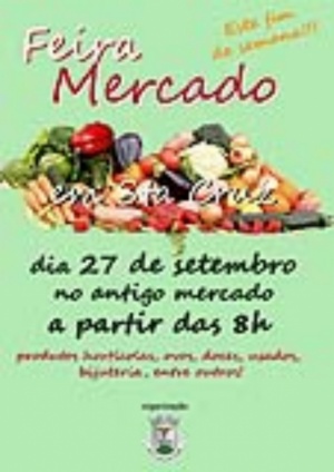 Dia 27 de setembro - Feira / Mercado