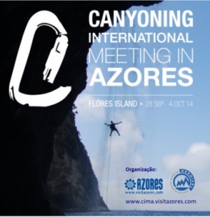 1.º Encontro internacional de Canyoning nos Açores