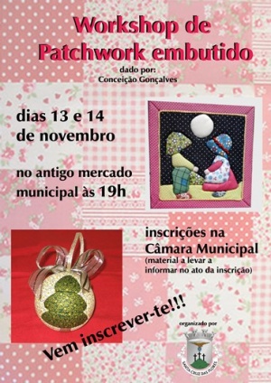 Workshop de Patchwork Embutido