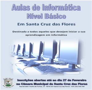 2º Curso de Aulas de Informática - Nível Básico