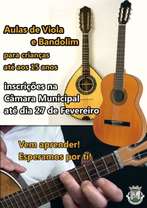 Aulas de Viola e Bandolim