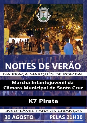 Noites de Ver&atilde;o, dia 30 de agosto pelas 21h30
