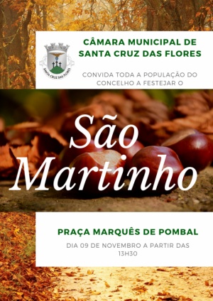 C&acirc;mara Municipal de Santa Cruz das Flores comemora o dia de S&atilde;o Martinho