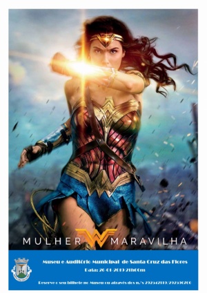 Sess&atilde;o de Cinema "Mulher Maravilha" dia 26 de janeiro pelas 21:00 no Museu e Audit&oacute;rio Municipal