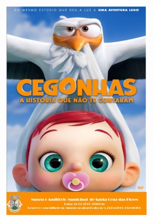 Sess&atilde;o de Cinema "Cegonhas" dia 24 de fevereiro pelas 16:00 no Museu e Audit&oacute;rio Municipal