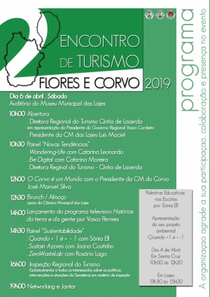 Programa II Encontro de Turismo das Flores e Corvo