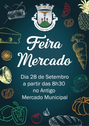 Feira Mercado no dia 28 de setembro no Antigo Mercado Municipal