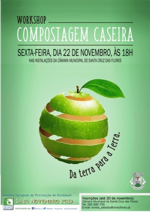 C&acirc;mara Municipal de Santa Cruz das Flores promove Workshop de Compostagem Caseira