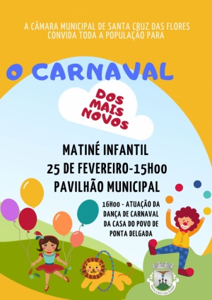 Matin&eacute; Infantil: Carnaval dos mais novos