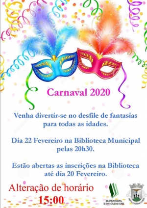 Desfile de fantasias de Carnaval - Biblioteca Municipal