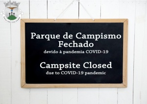 Parque de Campismo do Espa&ccedil;o de Recreio e Lazer das Piscinas Naturais do Altio encerrado