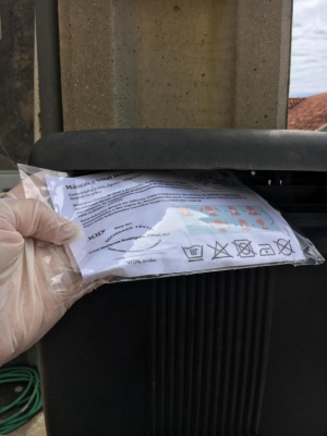 C&acirc;mara Municipal de Santa Cruz das Flores iniciou distribui&ccedil;&atilde;o de m&aacute;scaras sociais