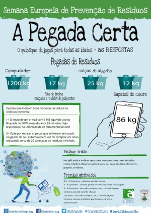 A Pegada Certa - as respostas