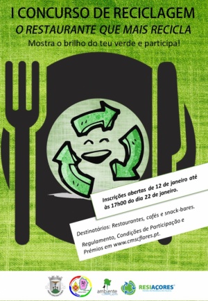 Concurso "O Restaurante que mais recicla"