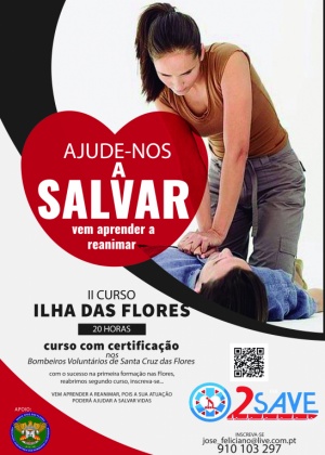 Curso de Primeiros Socorros em Santa Cruz das Flores