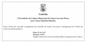 Inaugura&ccedil;&atilde;o do Centro de Conv&iacute;vio da Ponta Ruiva