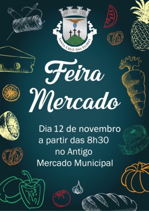 Feira Mercado dia 12 de novembro