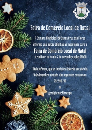 Feira de com&eacute;rcio local de Natal - dia 7 de dezembo
