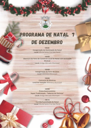 Programa de Natal 7 de dezembro