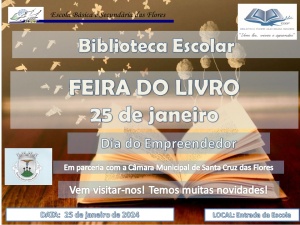 Feira do Livro dia 25 de janeiro
