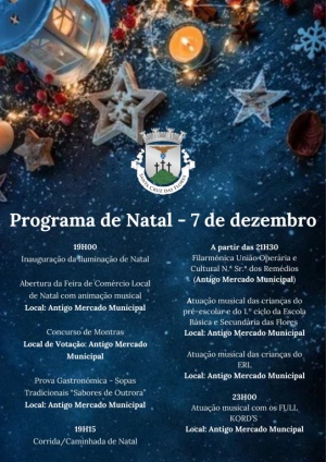 Programa de Natal - 7 de Dezembro
