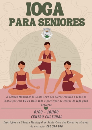 Ioga para Seniores no Centro Cultural