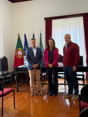 Visita do eurodeputado Andr&eacute; Franqueira Rodrigues e da Senhora Representante da Comiss&atilde;o Europeia em Portugal, Embaixadora Sofia de Sousa