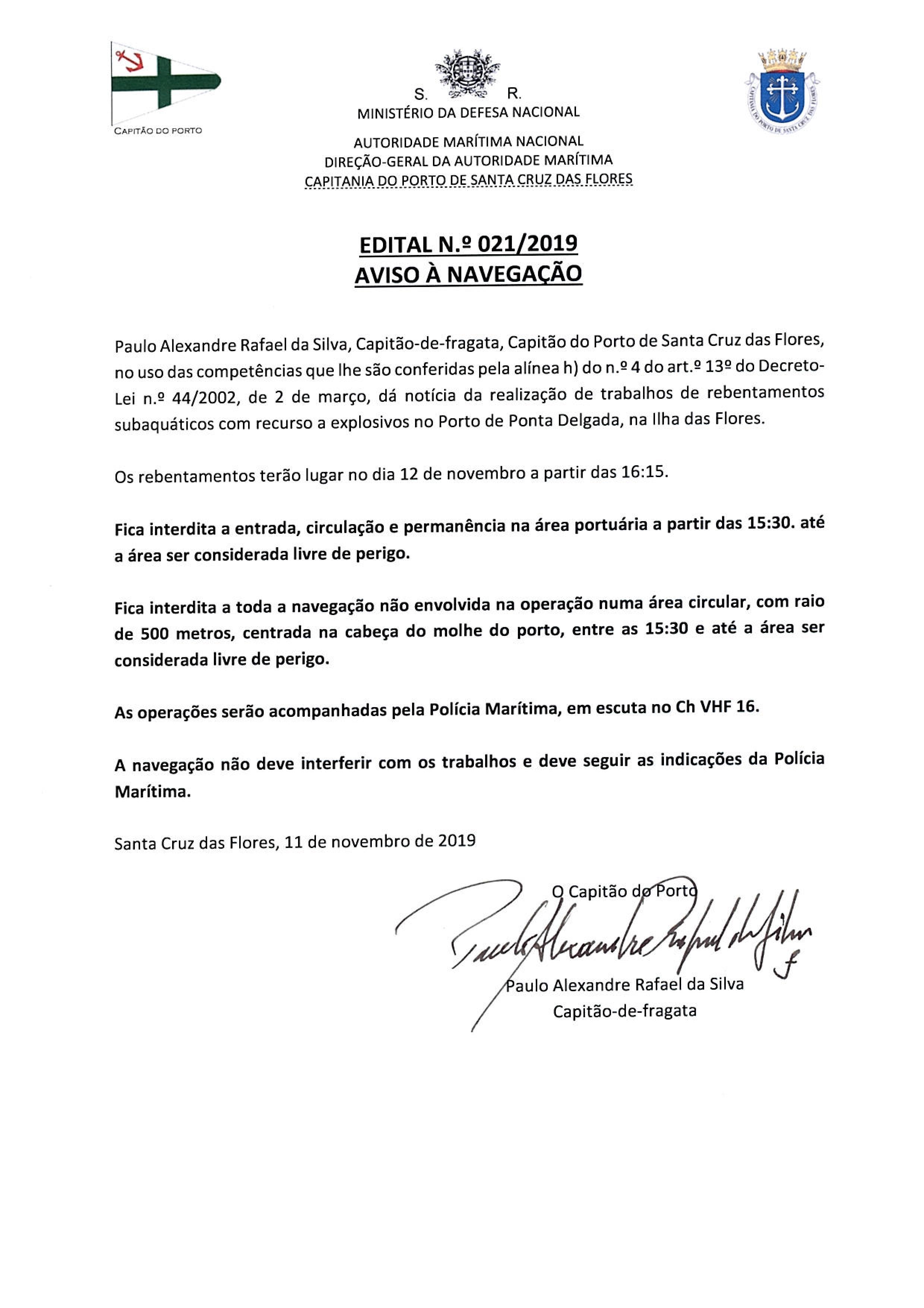 Aviso &agrave; navega&ccedil;&atilde;o