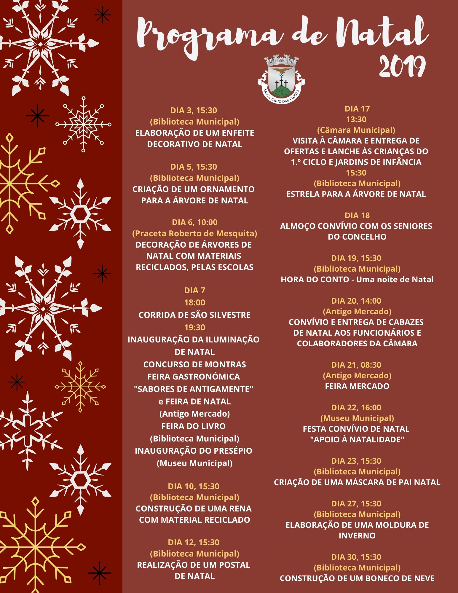 Programa de Natal 2019